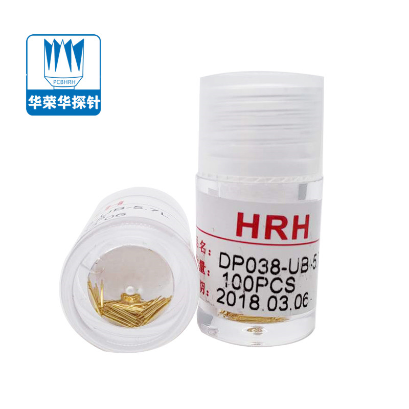 雙頭探針DP038-UB-5.7L，BGA測(cè)試針，華榮華雙頭針廠(chǎng)家